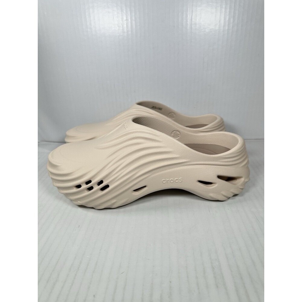 CROCS Beige Men's LiteRide Wave Clog SZ 10 - Picture 4 of 8